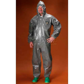 Lakeland Industries. Inc C3T132-XL Lakeland ChemMax3 Coverall, Hood, Elastic Face, Wrists & Ankles, XL, 6/Case, C3T132-XL image.