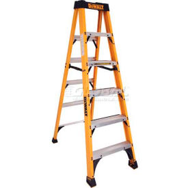 Louisville Ladder1 DXL3010-06 DeWalt 6 Type 1A Fiberglass Step Ladder - DXL3010-06 image.