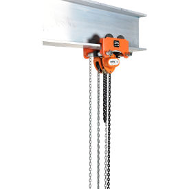 Low Headroom Hoist & Trolley Combo Geared 2000 Lb. Cap.