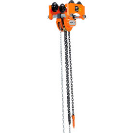Low Headroom Hoist & Trolley Combo Manual 2000 Lb. Cap.