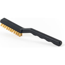 LPD Trade Inc BR9002 LPD Trade Brass Bristle Brush, Tooth Brush Styled, 2-3/8" - BR9002 image.