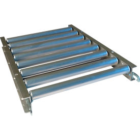 Ashland 12F EA Straight Roller Conveyor 10" BF 1-3/8 Roller Dia. 3" Roller Centers 5L 