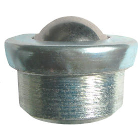 Ashland Ball Transfer Drop In Style 5/8" Dia. Carbon Steel Ball & Housing 33 lb. Capacity 