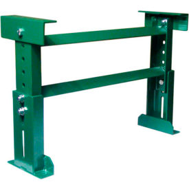 Ashland Conveyor Products 34640 H-Stand Support 34640 for Ashland 13" BF Roller Conveyors - Adj. 17" to 27-1/4"H image.