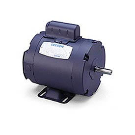 Leeson Electric 92011 Leeson Motors-1/6HP, 115/208-230V, 3450RPM, TENV, Rigid Mount, 1.0 SF, 60 Eff. image.