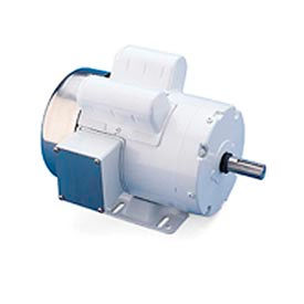 Leeson Electric 112431 Leeson Motors Motor Washdown Motor-1/2HP, 115/208-230V, 1725RPM, TEFC, RIGID, 1.15 SF, 66 Eff. image.