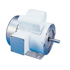 Leeson Electric 112526 Leeson Motors Motor Washdown Motor-1/3HP, 115/208-230V, 1725RPM, TEFC, RIGID C, 1.15 SF, 62 Eff. image.