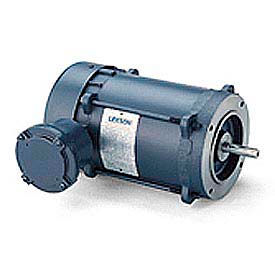 Leeson Motors Single Phase Explosion Proof Motor 2HP, 3450RPM, 56, EPFC, 60HZ, Automatic, 1.0SF