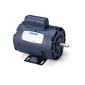 Leeson Electric 131636 Leeson Motors-3HP, 115/208-230V, 3500RPM, DP, Rigid Mount, 1.15 SF, 77 Eff. image.