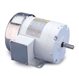 Leeson Electric 132202 Leeson Motors 3-Phase Washguard Duty Motor 5HP, 3510RPM, 184, TEFC, 60HZ, 1.15SF, Rigid image.