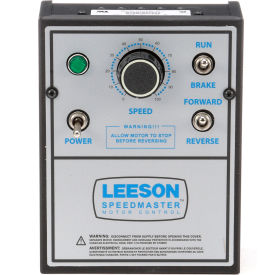 Leeson Electric 174308 Leeson Motors DC Controls SCR Series, PWM Series , NEMA 1, Reversing, 1-1/8-1HP/1/4-2HP, 115/230V image.