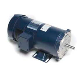 Leeson Electric 98005 Leeson Motors DC Motor General Purpose 1/3HP, 1750RPM, 56C, TEFC, 180V, 40C, Rigid C, NEMA image.