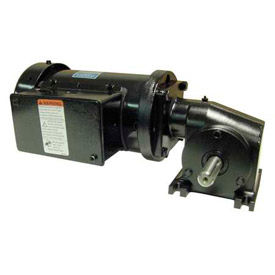 Leeson Electric M1145127.00 Leeson M1145127.00, 3/8 HP, 29 RPM, 208-230V, 3-Phase, TEFC, 13, 601 Ratio, 220 In-Lbs image.
