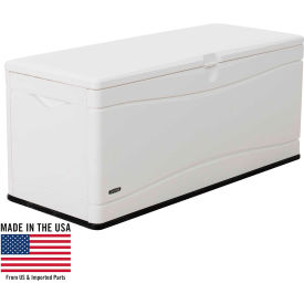 Lifetime Marine Dock Bench Box 60"L x 24"W x 24-1/4"H 900 lb. Capacity White Polyethylene