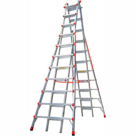 Little Giant Ladders 10121 Little Giant Aluminum SkyScraper Telescoping Step Ladder, 21 Type 1A - 10121 image.