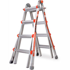 Little Giant Ladders 10402 Little Giant Aluminum Super Duty Multi-Use Extension Ladder, 15 Type 1AA - 10402 image.