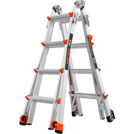 Little Giant Ladders 12017-880 Little Giant® Rex Articulated Extendable Ladder, Aluminum, 4 Type IA, 300 lb. Capacity image.