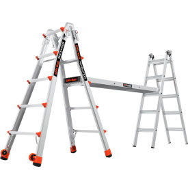 Little Giant Ladders 13122-001 Little Giant® Revolution 2.0 Articulated Extendable Ladder, Aluminum, 5 Type IA, 300 lb. Cap. image.