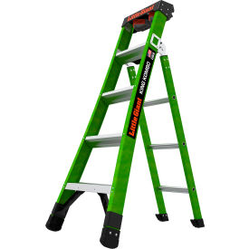 Little Giant Ladders 13905-001 Little Giant® King Kombo Professional Combination Ladder, 5 Type IAA, 4 Step, 375 lb. Capacity image.