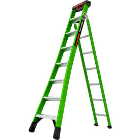 Little Giant Ladders 13908-001 Little Giant® King Kombo Professional Combination Ladder, 8 Type IAA, 7 Step, 375 lb. Capacity image.