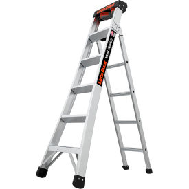 Little Giant Ladders 14906-001 Little Giant® King Kombo Professional Combination Ladder, 6 Type IA, 5 Step, 300 lb. Cap. image.