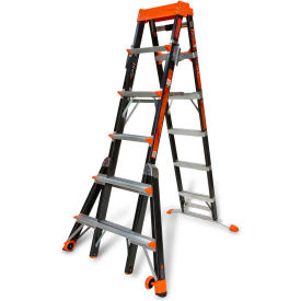 Little Giant Fiberglass SelectStep Step Ladder W/ Airdeck, 6-10' Type 1AA - 15131-920
