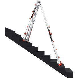 Little Giant Ladders 15182-882 Little Giant® Defender Articulated Extendable Ladder, Aluminum, 5 Type IA, 300 lb. Capacity image.