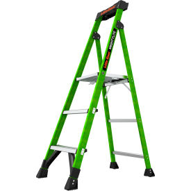 Little Giant Ladders 15395-001 Little Giant® MightyLite™ Step Ladder, 5 Type IA, 3 Step, 300 lb. Capacity image.