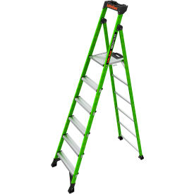 Little Giant Ladders 15398-001 Little Giant® MightyLite™ Step Ladder, 8 Type IA, 6 Step, 300 lb. Capacity image.
