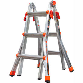 Little Giant Ladders 15413-001 Little Giant Aluminum Velocity Multi-Use Extension Ladder, 13 Type 1A - 15413-001 image.