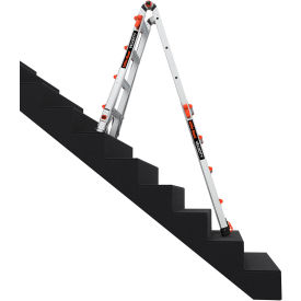 Little Giant Ladders 15417-801 Little Giant® Velocity Articulated Extendable Ladder, Aluminum, 4 Type IA, 300 lb. Capacity image.