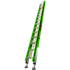 Little Giant Ladders 17528-282 Little Giant Hyperlite Extension Ladder w/ Cable Hooks & Ratchet Leveler, 28 Type IAA, 375 lb. Cap. image.