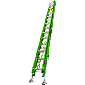 Little Giant Ladders 17528-285 Little Giant Hyperlite Extension Ladder w/ Cable Hooks & Auto-Leveler, 28 Type IAA, 375 lb. Cap. image.