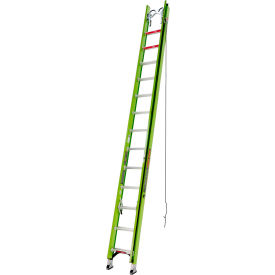 Little Giant Ladders 17528 Little Giant 28 HyperLite 375 lb. Cap Type IAA Extension Ladder W/ Cable Hooks/V-Rung/Claw - 17528 image.