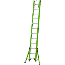 Little Giant Ladders 17624V Little Giant® SumoStance Extension Ladder w/ Hyperlite, Cable Hooks, CLAW, V-bar, 24 Type IAA image.