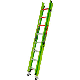 Little Giant Ladders 17916 Little Giant 16 HyperLite 375 lb. Capacity Type IAA Fiberglass Extension Ladder - 17916 image.