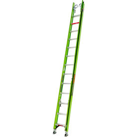 Little Giant Ladders 18328 Little Giant Hyperlite Extension Ladder w/ Cable Hooks, Claw & Pole Strap, 28 Type IA, 300 lb. Cap. image.