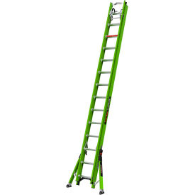 Little Giant Ladders 18428V Little Giant® SumoStance Extension Ladder w/ Hyperlite, Ground Cue, Cable Hooks, 28 Type IA image.