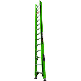 Little Giant Ladders 18828-186 Little Giant® SumoStance Extension Ladder w/ Hyperlite Tech & V-Rang, Fiberglass, 28 Type IA image.