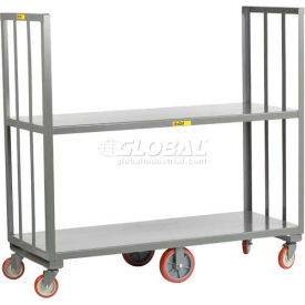 Little Giant® 2 Shelf High-End Platform Truck HE2-1648 - 48 x 16 2000 Lb. Capacity