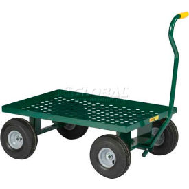 Little Giant LWP-2436-10-G Little Giant® Nursery Wagon LWP-2436-10-G Perforated Steel - 36 x 24 Deck 1200 Lb. Cap. image.