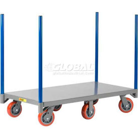 Little Giant® Pipe Stake Truck with 6 Polyurethane Wheels 3600 lb. Capacity 72"L x 30"W Deck 