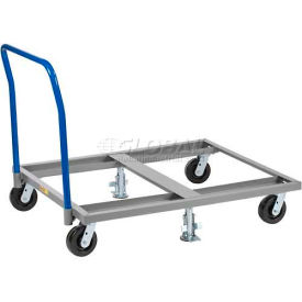 Little Giant® Pallet Dolly with Handle 48" x 48" Floor Lock 