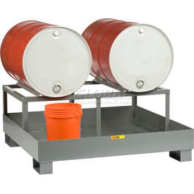 Little Giant SST-5151-2D Little Giant® Spill Control Platform with Drum Rack SST-5151-2D - 2 Drum Capacity image.