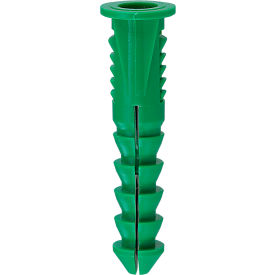 L.H.Dottie® Conical Plastic Anchor #12 #14 & #16 s Green 50 Pack