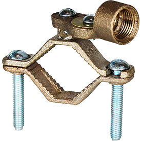 L.H.Dottie® Ground Clamp w/ 1/2"" Hub Bronze 1-1/4""-2 25 Pack