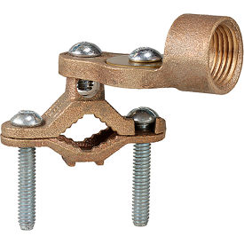 L.H.Dottie® Ground Clamp w/ 1/2"" Hub Bronze Copper Alloy 1/2""-1 25 Pack