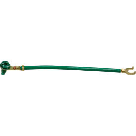 L.H.Dottie® Ground Pigtail w/ Flange and Hex Head Combo Screw Stranded Copper 12 AWG 8""