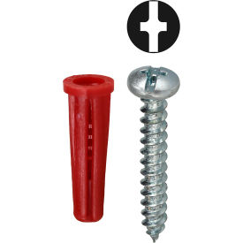 L.H.Dottie® Conical Anchor Kit w/ Combo Pan Head Screw #12 101 Pieces