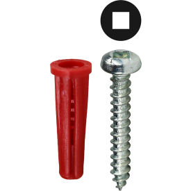 L.H.Dottie® Conical Anchor Kit w/ Square Pan Head Screw #12 101 Pieces